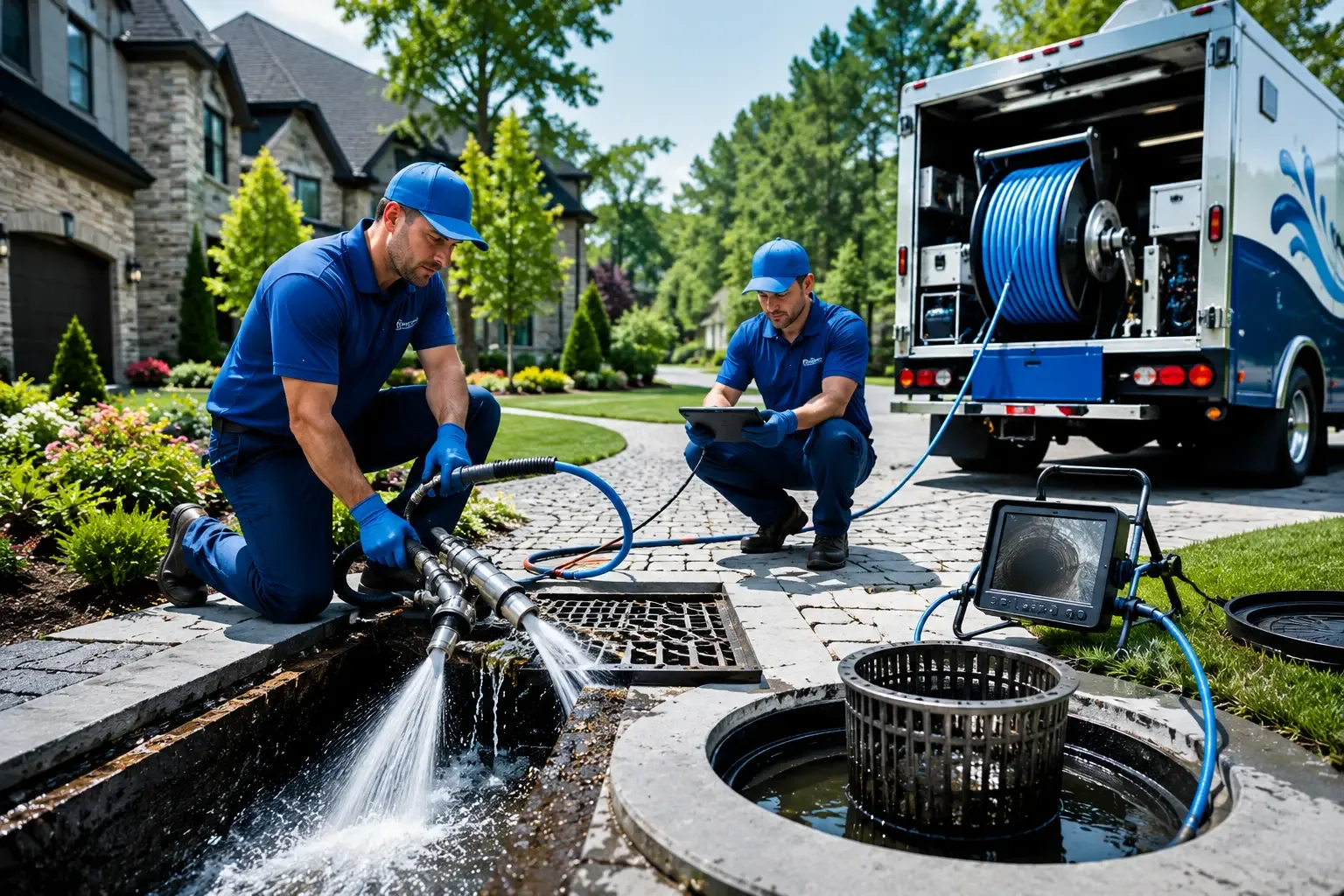 Local outdoor drain cleaning professionals in Charlestown, NH